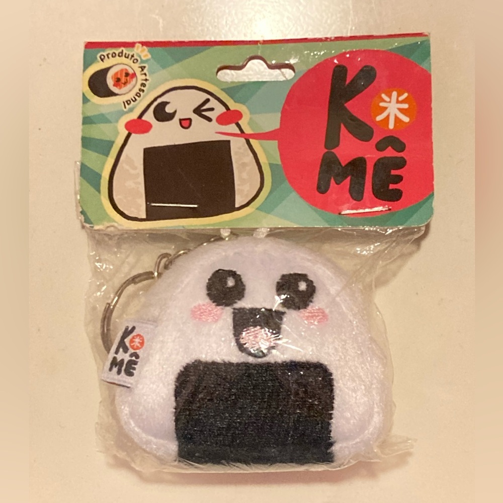 FREE ADD ON - Cute Happy Sushi Keychain Plush